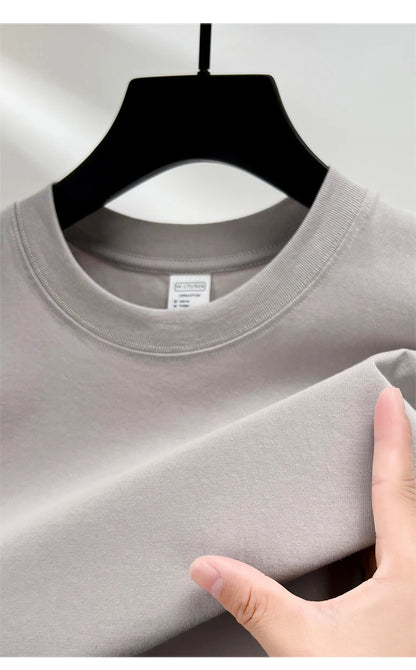 T-Shirt 100% Algodón Cuello Redondo