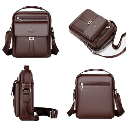 Mochila de Hombre de Piel Elegante y Comoda