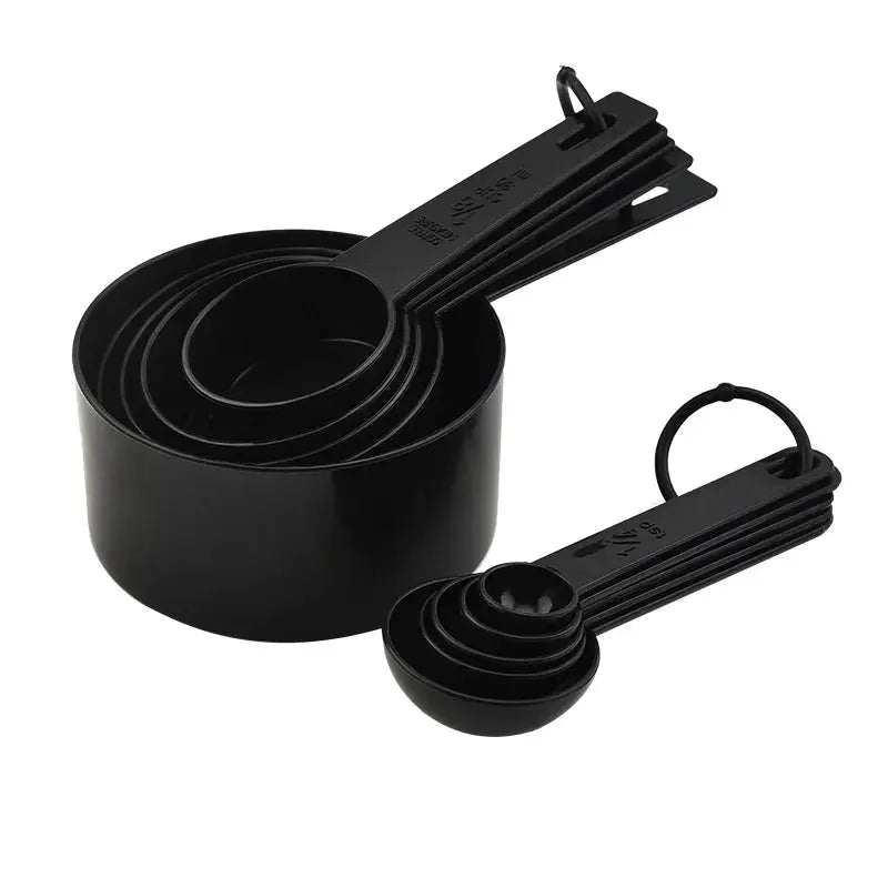 Set de 10 Tazas y Cucharas Medidoras de Plástico ¡Todo Chido!