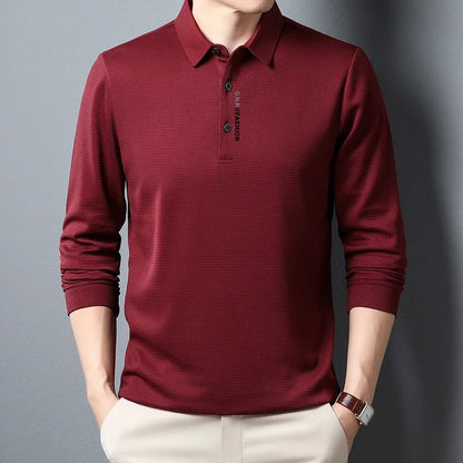 Playera Polo para Hombre Tejido Tipo Wafle