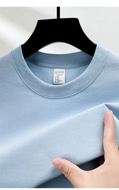 T-Shirt 100% Algodón Cuello Redondo