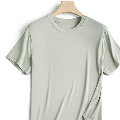 Tshirt Spandex para Hombres Cuello Crew