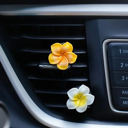 Clip Aromatizante Floral para Aire Acondicionado de Auto