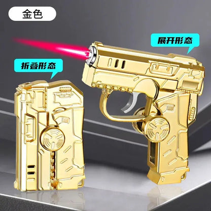 Encendedor Pistola Giratoria 2025 – Multifuncional, antiviento - ¡Todo Chido!