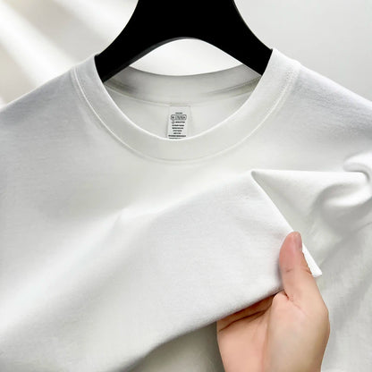 T-Shirt 100% Algodón Cuello Redondo
