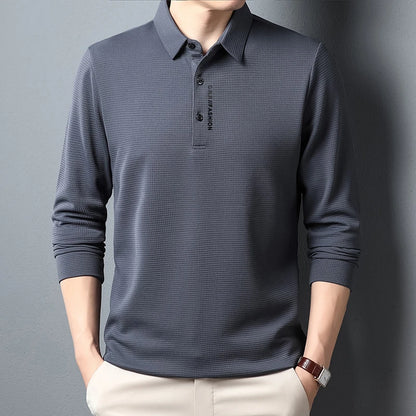 Playera Polo para Hombre Tejido Tipo Wafle