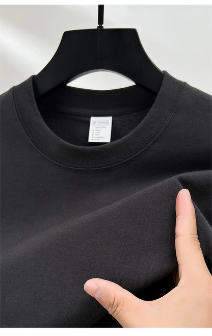 T-Shirt 100% Algodón Cuello Redondo