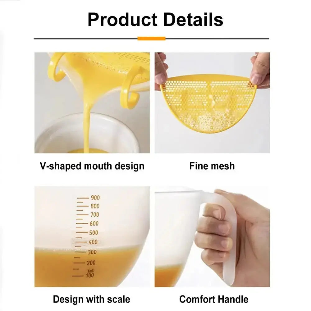 Taza de Batido con Filtro – Accesorio de Cocina Práctico - ¡Todo Chido!