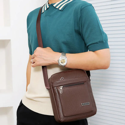 Mochila de Hombre de Piel Elegante y Comoda