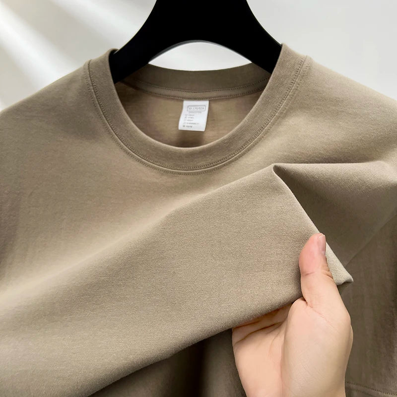 T-Shirt 100% Algodón Cuello Redondo