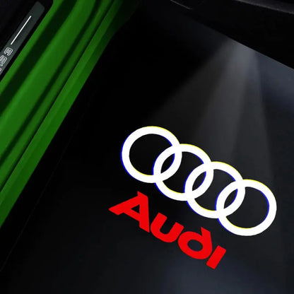 Luces de Bienvenida LED para Puerta – Proyector Decorativo Compatible con Audi - ¡Todo Chido!