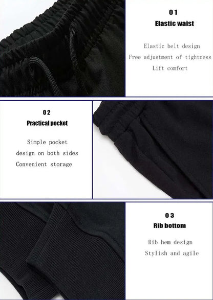 Pants Gold Crown Casuales de Ejercicio para Hombres