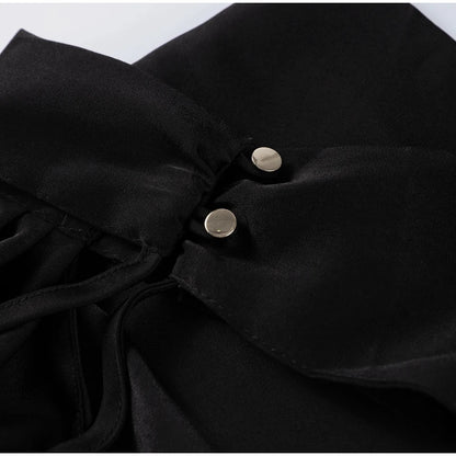 Vestido Largo Elegante sin Hombros para Mujer