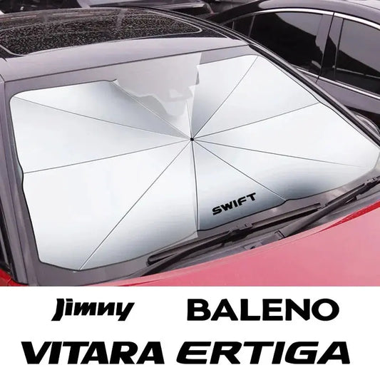 Parasol de Parabrisas Tipo Sombrilla – Compatible con Suzuki Jimny y más modelos ¡Todo Chido!