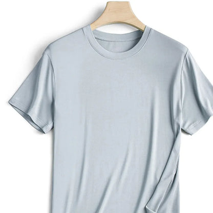 Tshirt Spandex para Hombres Cuello Crew
