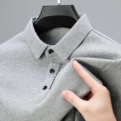 Playera Polo para Hombre Tejido Tipo Wafle