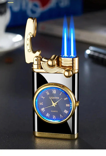 Encendedor Reloj Jet – Doble tubo, para exteriores ¡Todo Chido!