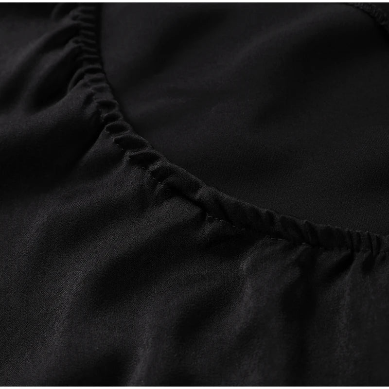 Vestido Largo Elegante sin Hombros para Mujer