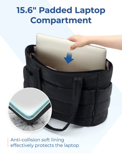 BAGSMART Bolsa Puffer ligera y cómoda