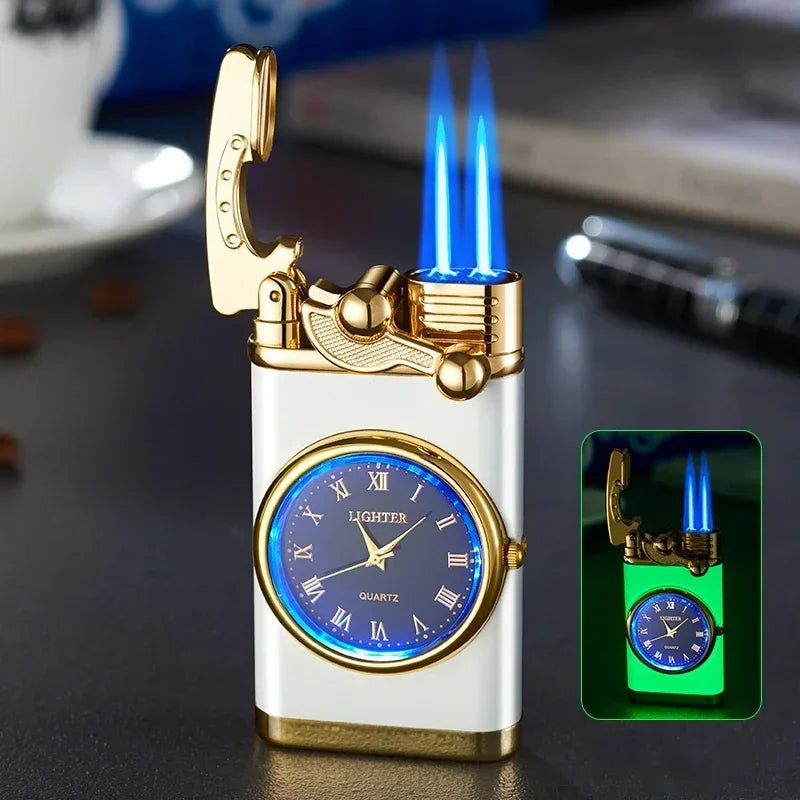 Encendedor Reloj Jet – Doble tubo, para exteriores ¡Todo Chido!