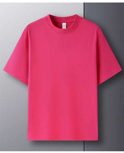 T-Shirt 100% Algodón Cuello Redondo