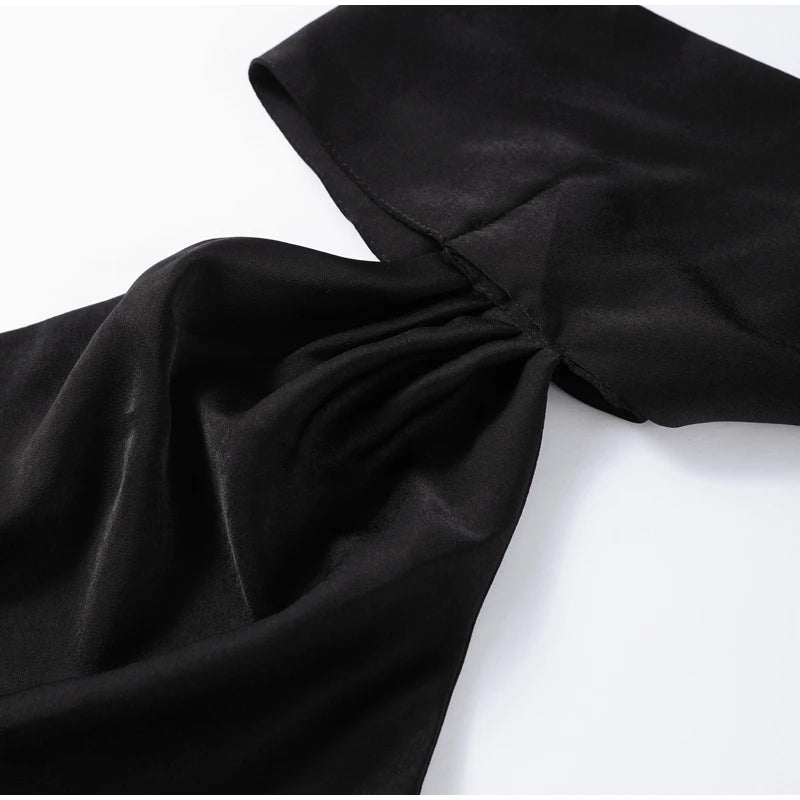 Vestido Largo Elegante sin Hombros para Mujer