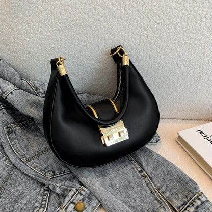 Bolso de Hombro Mujer Color Sólido