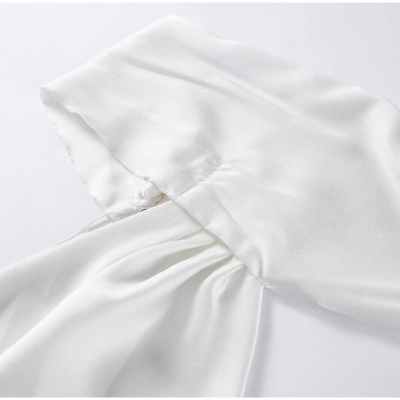 Vestido Largo Elegante sin Hombros para Mujer