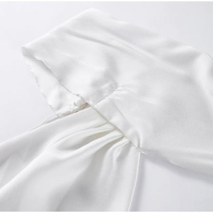 Vestido Largo Elegante sin Hombros para Mujer