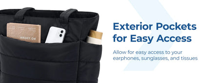 BAGSMART Bolsa Puffer ligera y cómoda