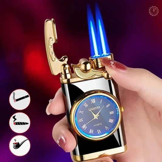 Encendedor Reloj Jet – Doble tubo, para exteriores ¡Todo Chido!