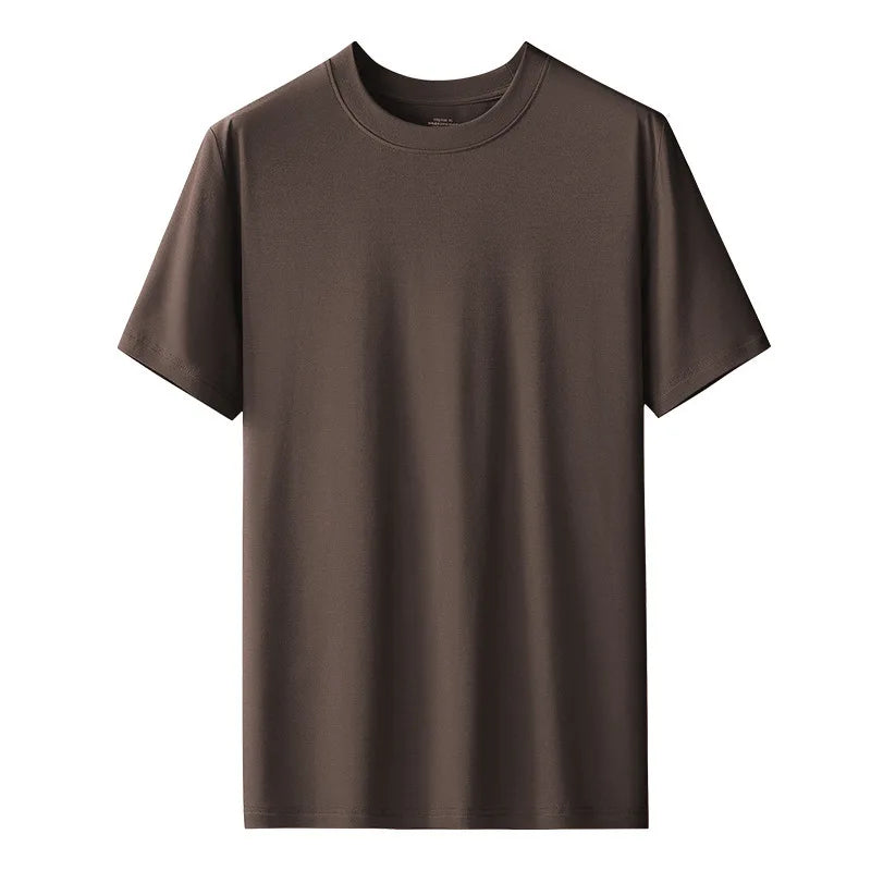 Tshirt Spandex para Hombres Cuello Crew