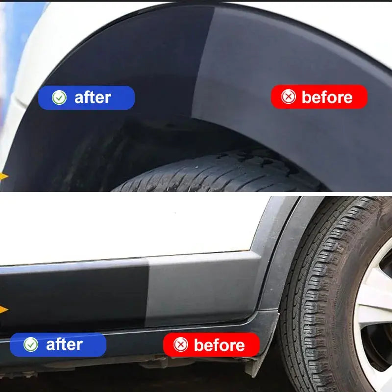 Restaurador de Plástico para Auto – Brillo Negro y Reparación de Interior - ¡Todo Chido!
