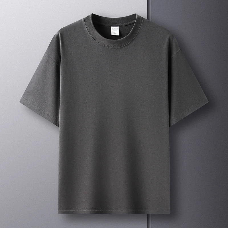 T-Shirt 100% Algodón Cuello Redondo