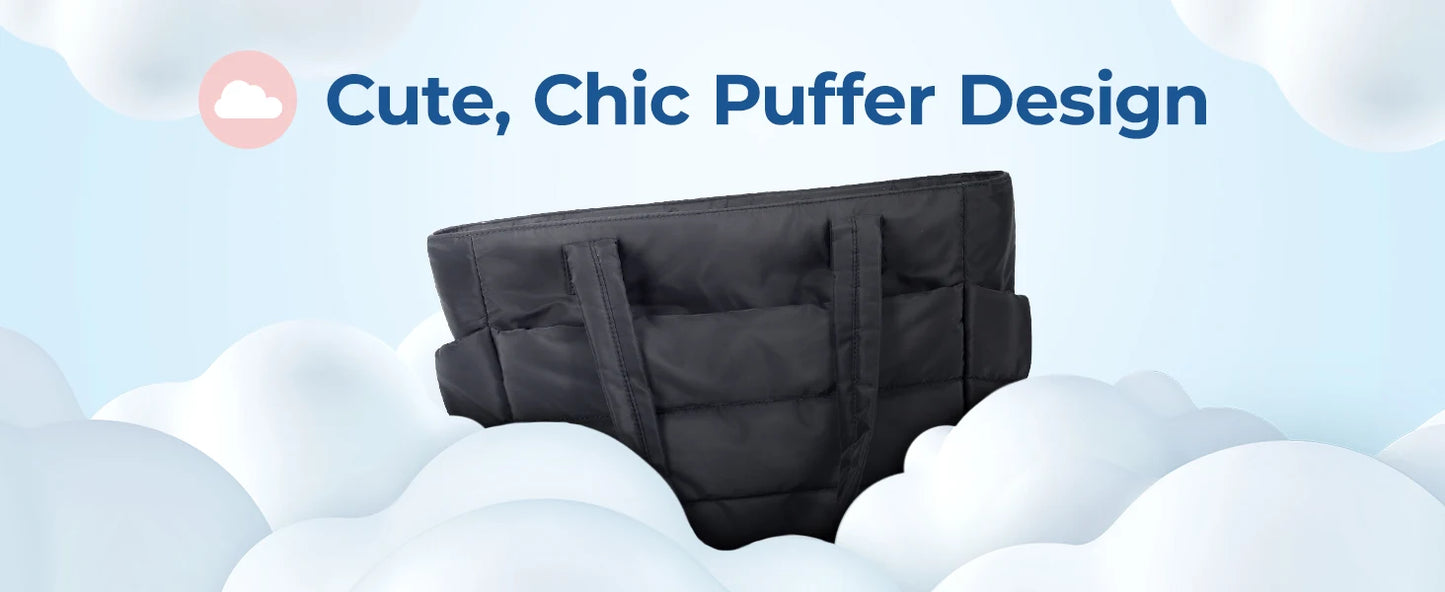 BAGSMART Bolsa Puffer ligera y cómoda