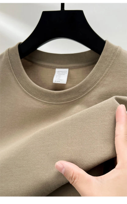 T-Shirt 100% Algodón Cuello Redondo