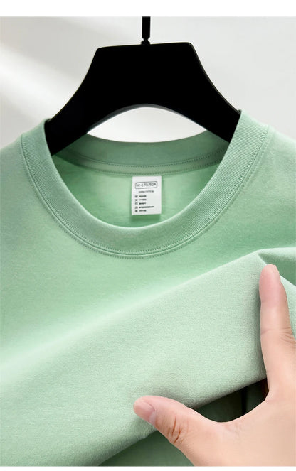 T-Shirt 100% Algodón Cuello Redondo
