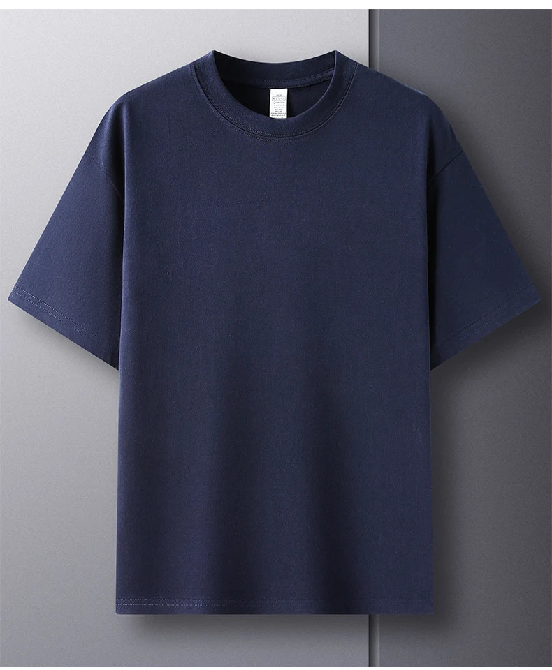 T-Shirt 100% Algodón Cuello Redondo