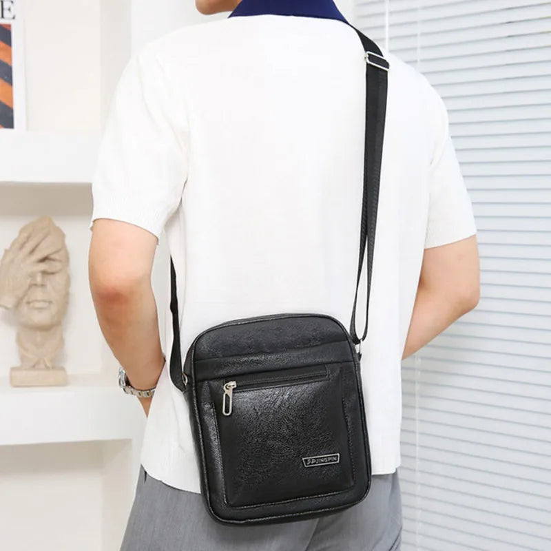 Mochila de Hombre de Piel Elegante y Comoda