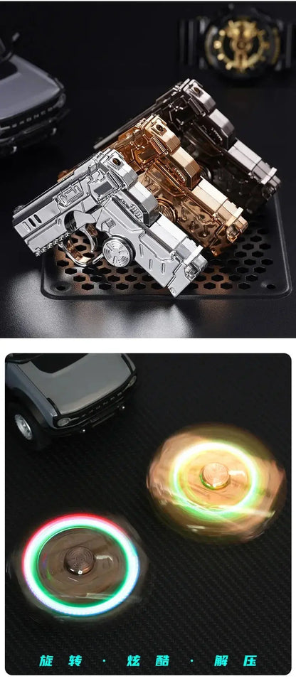 Encendedor Pistola Giratoria 2025 – Multifuncional, antiviento - ¡Todo Chido!