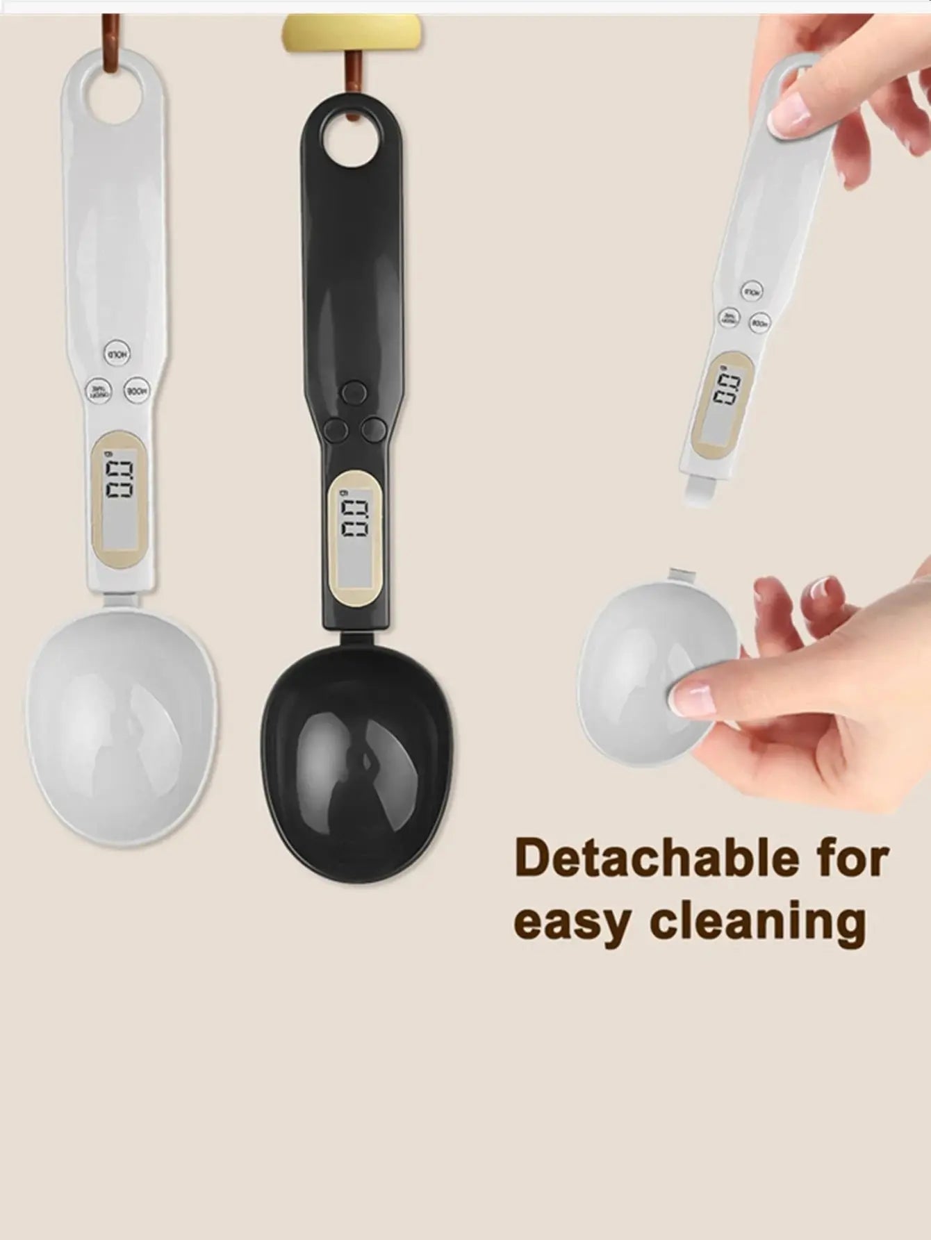 Cuchara con Báscula Electrónica de Cocina 500g/0.1g ¡Todo Chido!