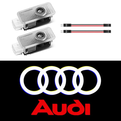 Luces de Bienvenida LED para Puerta – Proyector Decorativo Compatible con Audi - ¡Todo Chido!