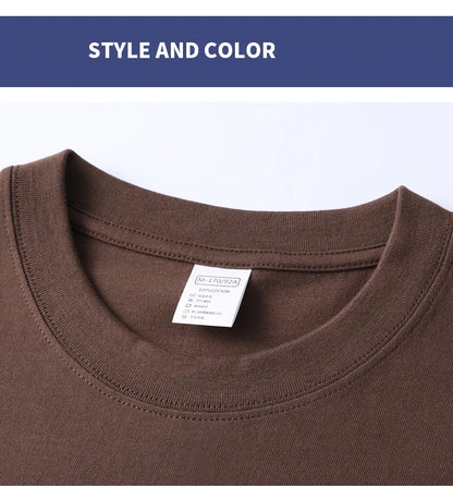 T-Shirt 100% Algodón Cuello Redondo