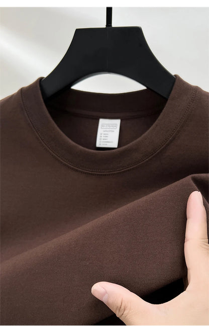 T-Shirt 100% Algodón Cuello Redondo