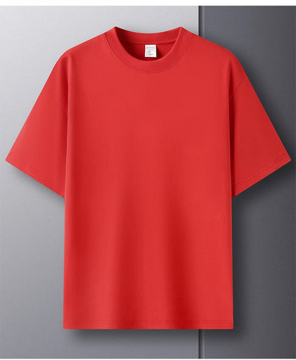 T-Shirt 100% Algodón Cuello Redondo