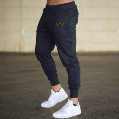 Pants Gold Crown Casuales de Ejercicio para Hombres