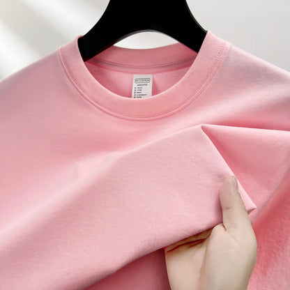 T-Shirt 100% Algodón Cuello Redondo