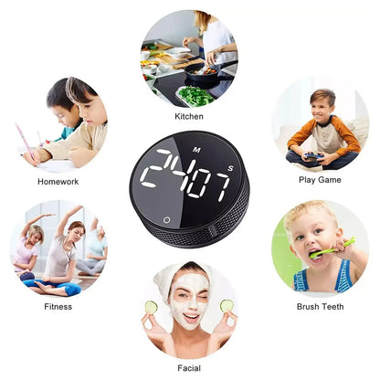 Timer de Cocina y Estudio – Cuenta Regresiva con Alarma