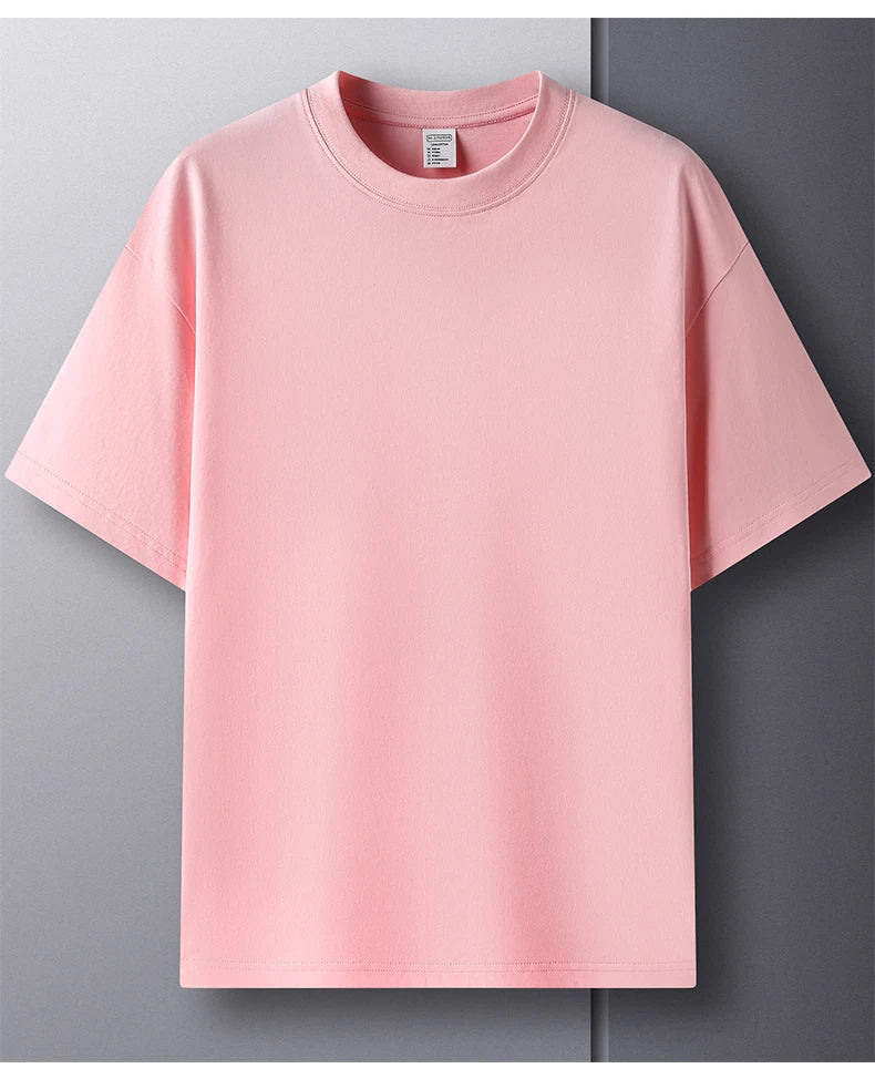T-Shirt 100% Algodón Cuello Redondo
