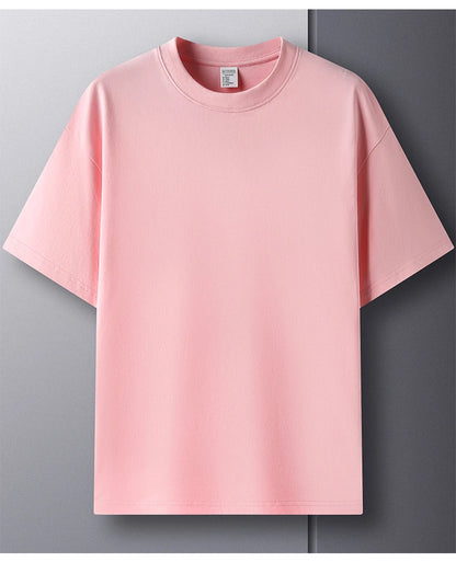 T-Shirt 100% Algodón Cuello Redondo